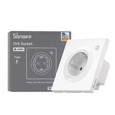 SONOFF WS01TPF-E Orb Socket Matter Over WiFi EU Smart Wall Socket Type-F Smart Energy Insights Intelligent Overload Protection