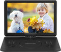 DBPOWER 16.9" Portable DVD Player With 14.1" HD Swivel Large Screen, Support DVD/USB/SD Card And Multiple Disc...