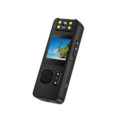 CS11 1080P Back Clip Camera Video Recorder 180 Degree Adjustable Lens Cycling Re