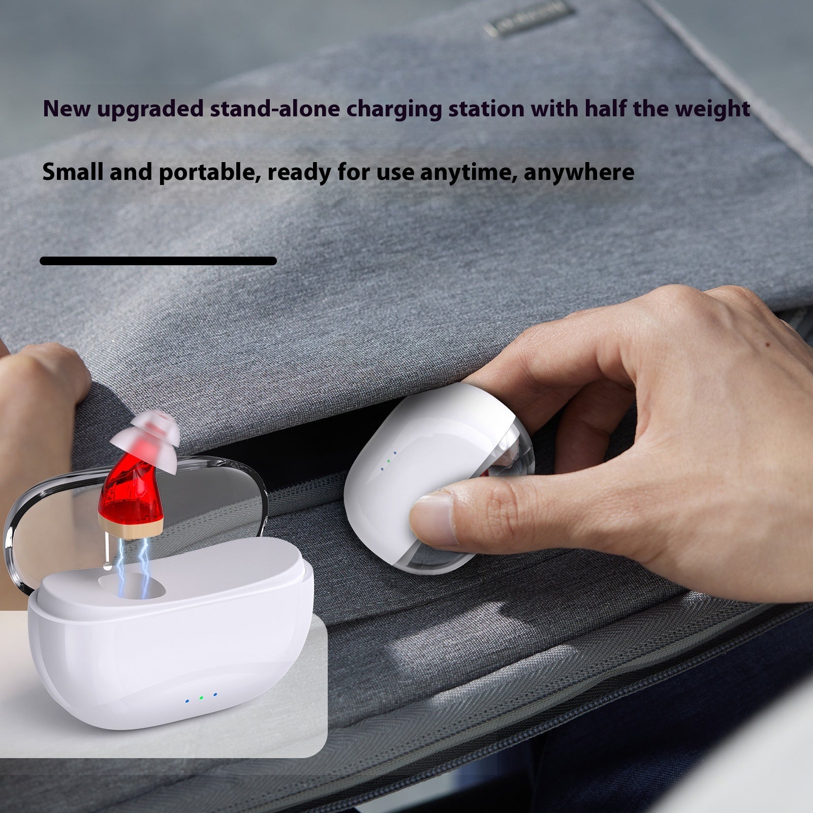 Digital Hearing Aid For The Elderly Invisible Noise Reduction Sound Amplifier