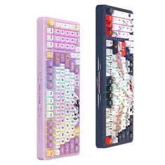 Redragon KS99 Tri Mode Mechanical Keyboard Multimedia Knob 98 Keys Gasket