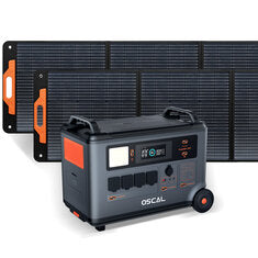 Blackview Oscal Powermax 3600 SE PM3600SE Rugged Power Station+2+PM200 Pro Solar