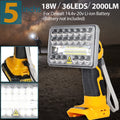 5-inch Lithium Battery Outdoor LED Lamp