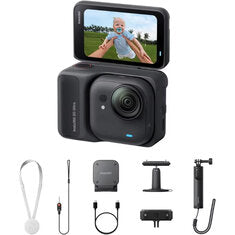 Insta360 GO Ultra Action Camera 4K 60fps 50MP 10m Waterproof 2.5 Inch Flip Touchscreen With FlowState Stabilization 156° Ultra-Wide Angle Sports Cam