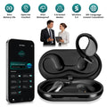 Open-Ear AI Translation Earbuds 165-Language Real-Time AI Headphone Wireless 5.4 Translating Earbuds With Charging...