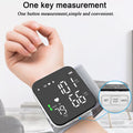 Wrist-type Electronic Blood Pressure Monitor With LED Display And Smart Features