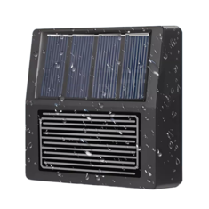 Tuya Smart Zigbe Rain Sensor With Light Detector Solar Operated IP65 Outdoor Waterproof Rain Detector Smart life Remote Control