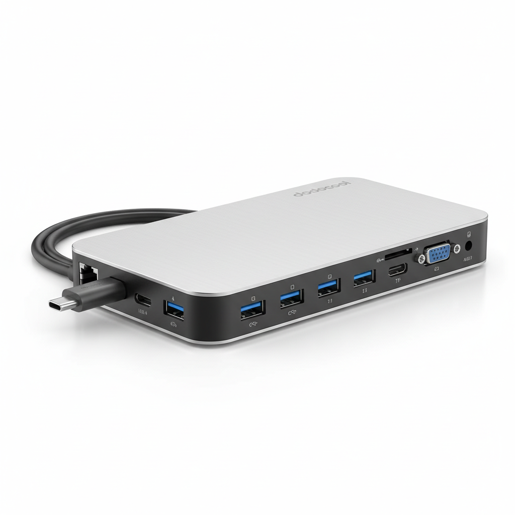 Dodocool USB-C Hub mit 12 Ports