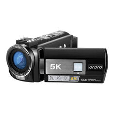Ordro AE20 5K 56MP 18X Digital Zoom Video Camcorder Wireless WiFi Camera Infrared Night Vision Anti-shake Camaras for Recording Vlog Youtube