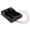 3 Slots 18650 Battery Holder Plastic Case Storage Box for 3*3.7V 18650 Lithium Battery