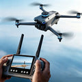 LSRC GT60 GPS 5G WiFi FPV with 4_3inch LCD Screen Controller 720P HD Dual Camera