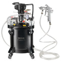 Spray Paint Pressure Pot, 10 L,2.5 Gal Fully Automatic Stirring Pressure Pot Tank, 70 Psi Adjustale Pressure,...