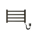 Tevorex Smart Electric Towel Warmer 110V 220V Wall Mounted Heating Rack 55℃ Constant Temperature Fast Drying IPX5 Waterproof for Bathroom Towels Clothes