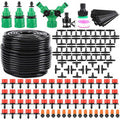 164ft 200PCS 50m Automatic Watering Irrigation Kit DIY Outdoor Garden Drip irrigation Sprinkler Flowering System