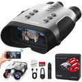 CIGMAN CNVPRO Night Vision Binoculars 4K Video 52MP Photos 8X Zoom WiFi Streaming Infrared Vision 5100mAh Battery IP54 Waterproof Outdoor Camping Hunting