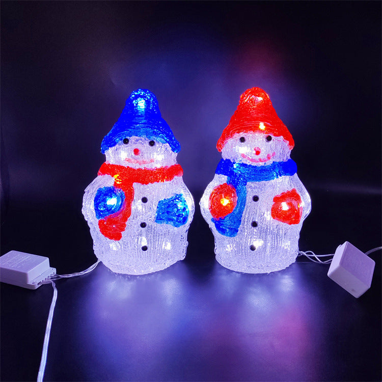 Diy Acrylic Epoxy Snowman Window Decoration