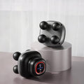 4-Head Massage Gun with 9 Speeds Deep Tissue Percussion 28kg Force 1200mAh Battery Body Muscle Relaxation Tool