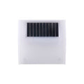 Elfeland 2Pcs 6LED Solar Courtyard Door Number Light Auto On/Off Sensor Waterproof IP65 500mAh Battery Solor-powered Lamp for Outdoor Lighting