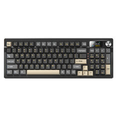 Yindiao Y95 Tri-mode Mechanical Keyboard with Color Screen Multifunctional Knob
