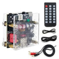 Lossless HiFi 5.3 Bluetooth Audio Receiver USB Flash Drive Coaxial Decoder Player Amplifier Speaker with Remote Control