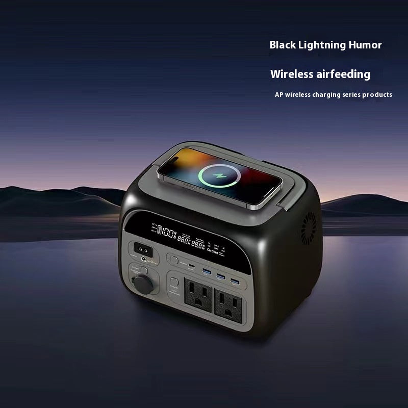 400W Outdoor Energy Storage Power Supply Self-driving Travel Lithium Iron Phosphate Large Capacity Emergency Battery