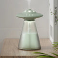 800ML Smart USB Charging UFO Humidifier Cordless Portable Air Humidifier Essential Oil Diffuser Rechargeable Perfume Aroma Mist Spayer for Car Home Plants