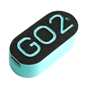 Magnetic Power & Charging Dock USB Type-C 5V (Charge & Data) for INSTA360 GO2 Action Cam