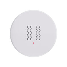 MOES Zigbee3.0 Tuya Smart Vibration Tilt Sensor Real-Time Monitoring XYZ Axis Detection Motion Shock Alarm for Door Window Security