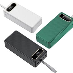 18650 Mobile Power Supply DIY Kit Super Fast Charging 22.5W DC Output Portable Lightweight LED Flashlight Camping Multipurpose Power Bank