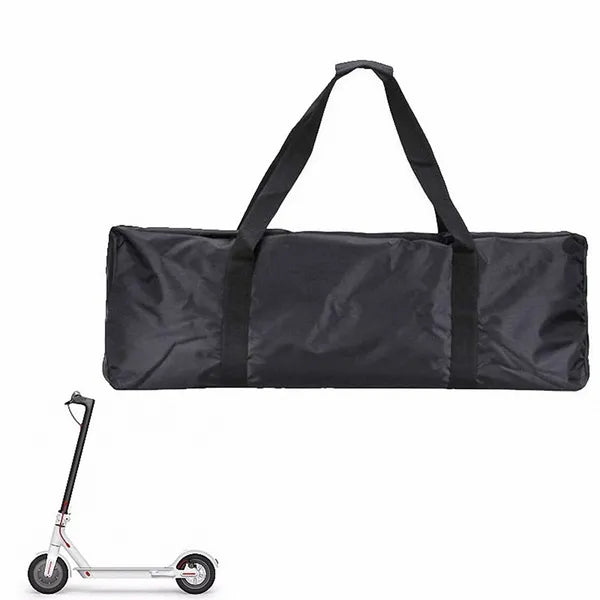 Universal Electric Scooter Storage Bag - Heavy-Duty Durable Black Carrying Case With Ergonomic Handles, Fits All...