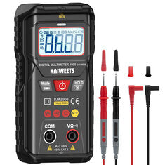 EU Direct KAIWEETS KM200s Digital Multimeter True RMS 4000 Counts Auto Ranging AC DC Voltage Tester Non Contact Voltage Detector Smart Measurement