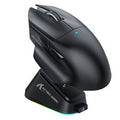 ATTACK SHARK V6 Tri-mode Gaming Mouse with RGB Charging Dock PAW3311 Sensor BK52820 MCU 25000DPI 1KHz Return Rate Ergonomics E-sports Gamer Mice 65g Lightweight