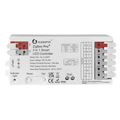 GLEDOPTO C-202P ZigBee3.0 Pro+ 3 in 1 LED Strip Controller 20A Max RGBCCT/RGBW/RGB Home Tuya Smart Life APP Voice Control with Alexa