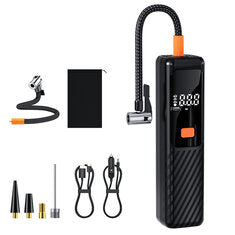 Suitu Portable Electric Tire Inflator Wireless Car Air Pump Digital Display Dual Power Supply Mode for Vehicle Bike Motorcycle Balls ST-5543