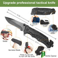 Emergency Survival Kit 30 In 1 Professional Survival Gear Equipment First Aid Supplies For SOS Tactical Hiking...