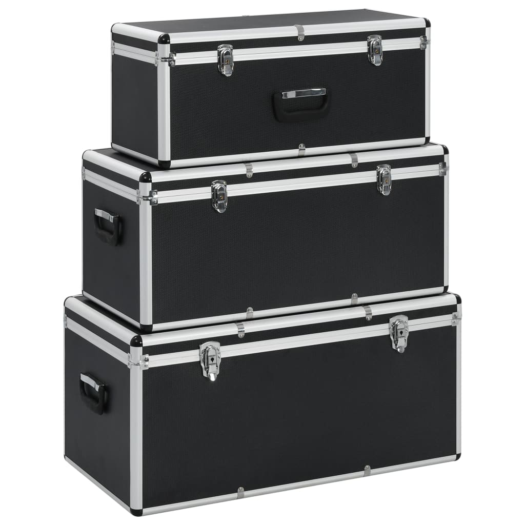 storage cases, 3 pcs.