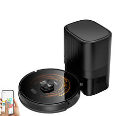 [EU Direct] ABIR K30 Robot Vacuum Cleaner, Auto-Empty Station, Laser Lidar, 6500PA Suction,Multi-Floor Maping, Smart Home Wet Dry Appliance