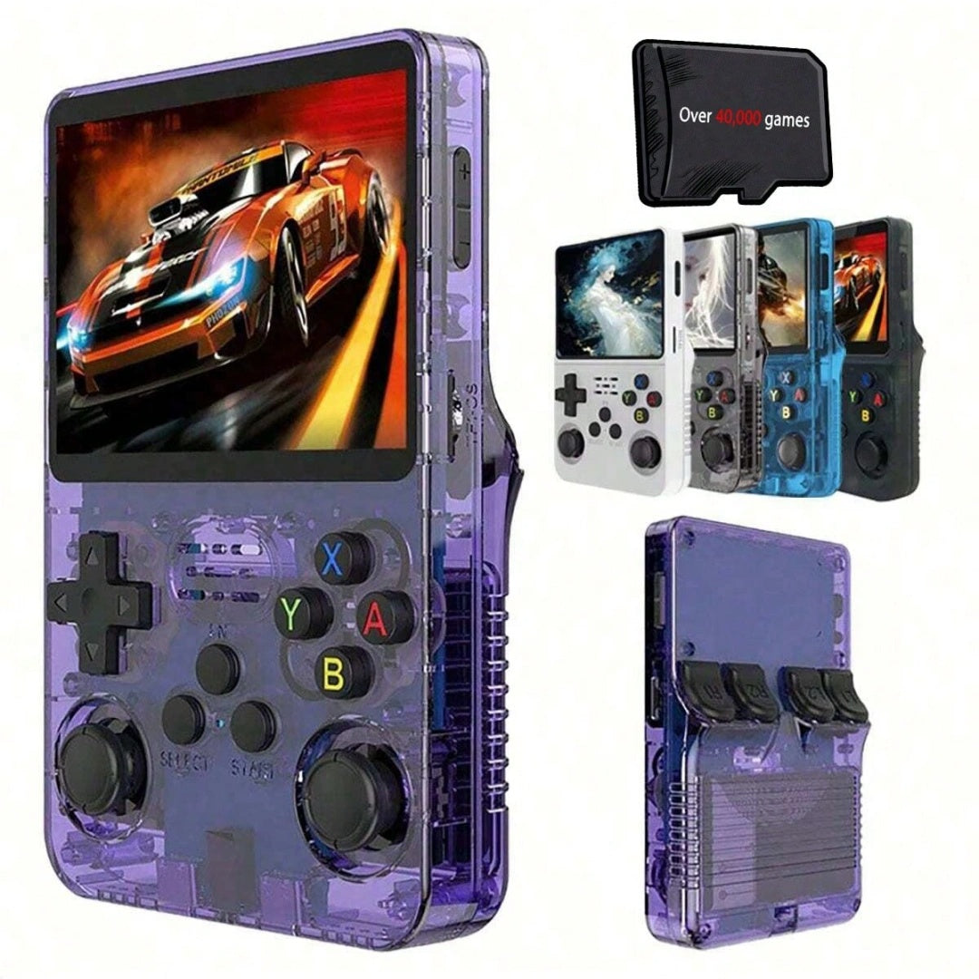 R36S Retro Handheld Games Console, 20,000 - Classic Games Portable Pocket Video Player With 3.5 Inch HD Screen, 64G...
