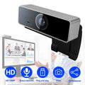 FHD 1080P Webcam USB PC Computer Webcam Auto Focus With Microphone 60-Degree Widescreen Desktop Laptop Webcam Live...