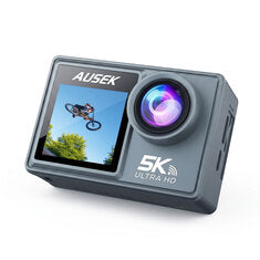 Ourlife 5K Action Camera Ultra HD Dual Screen WiFi Sports Ski Cam M40TR