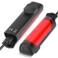 WEST BIKING 120LM Smart Brake Sensor Bicycle Taillight Lightweight  IP65 Waterproof Type-C Charging 8 Modes Flash Bike Rear Light for MTB Night Cycling Safety