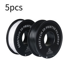 5PCS Geeetech PLA 3D Printing Filament Black White 1_75mm 3D Printer