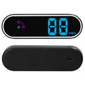 Car Head Up Display GPS Digital Speedometer with Color LED Display Clock Compass Function Over Speeding Alarm for Car Truck SUV RV