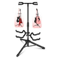 5 Core Guitar Stand Adjustable Double Guitars Stands Floor W Neck Holder Universal Supports For Acoustic Electric...