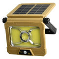 Elfeland 186 COB Solar Light 241 LED Solar Powered Motion Sensor Light 180° Adjustable Panel Wide Range Waterproof Energy-Efficient with Remote Control for Outdoor