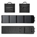 SMARAAD Foldable Portable 100W Solar Panel Fast Charging Power Charger for Outdoor Camping