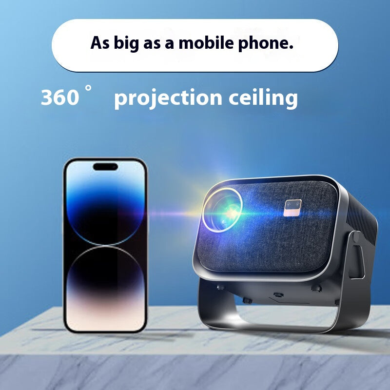 4K Smart Home Theater Mobile Phone Projection Screen Portable