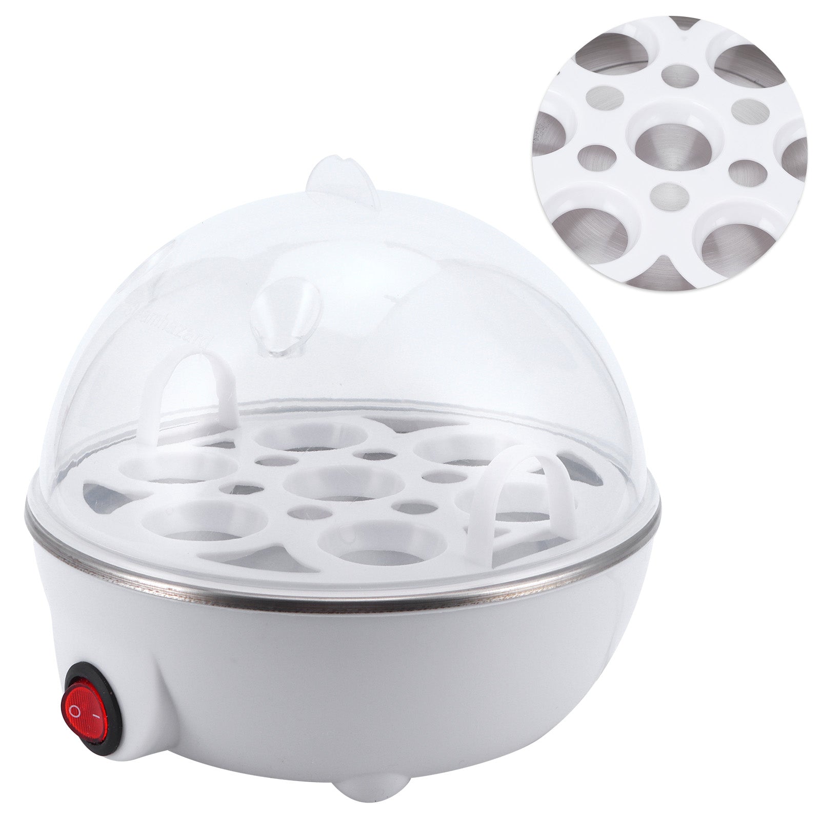 Electric Eggs Boiler Multifunctional Mini Eggs Cooker Steamer Poacher For Kitchen UseUS Plug 110V