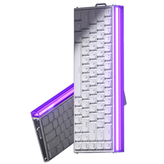 AULA Hero68mini Low Profile Magnetic Switch Keyboard Full Aluminum 68-Keys RGB Lighting 8000Hz Polling Rate Rapid Trigger 0.01mm Wired E-sports Gamer Keyboard