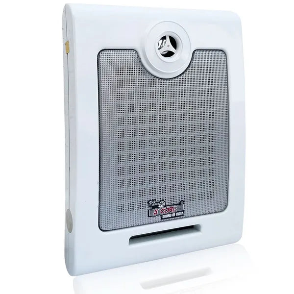 5 CORE Outdoor Speakers Stereo In Wall Speaker 500W Peak Passive Mount Wired Waterproof Patio House Garage Indoor...
